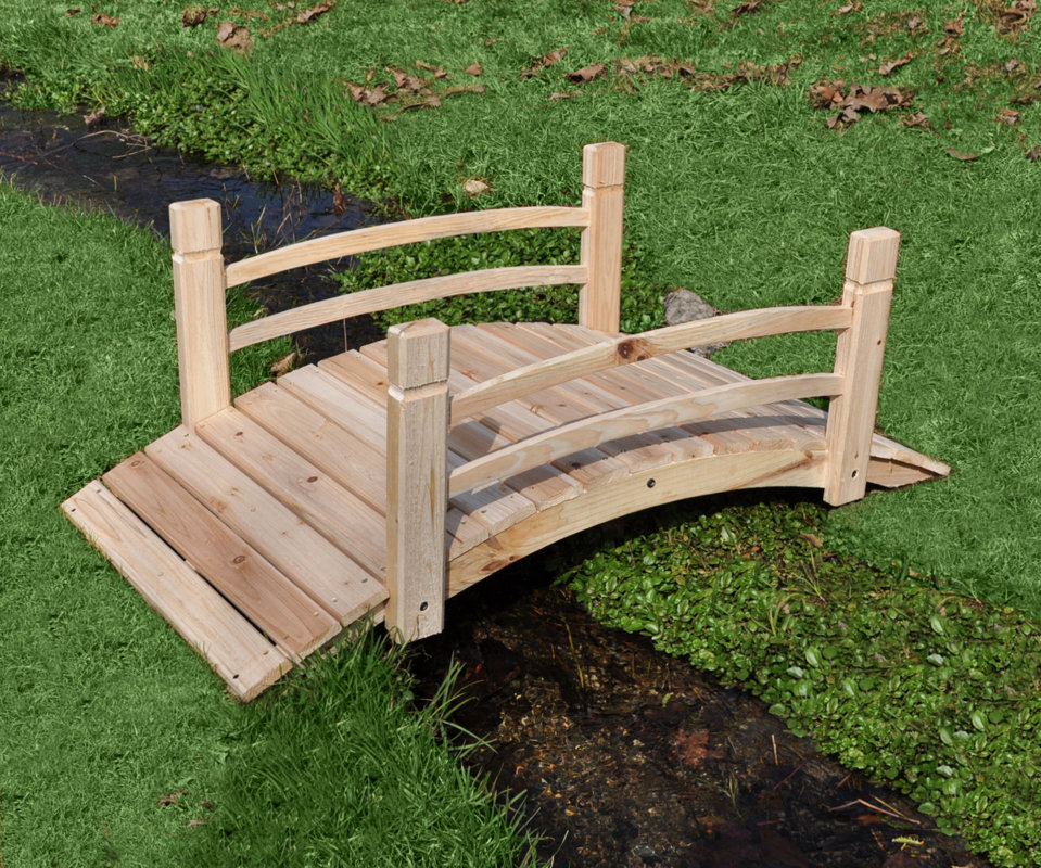 Shine Company Inc. Cedar Garden Bridge & Reviews Wayfair